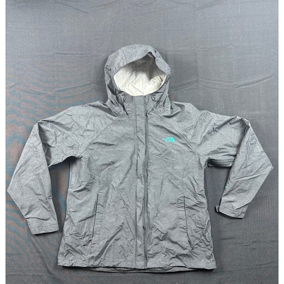 The North Face Jackets & Blazers - The North Face HyVent 2.5L Rain Jacket Womens XL Gray Heather Waterproof Shell
